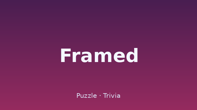 Framed