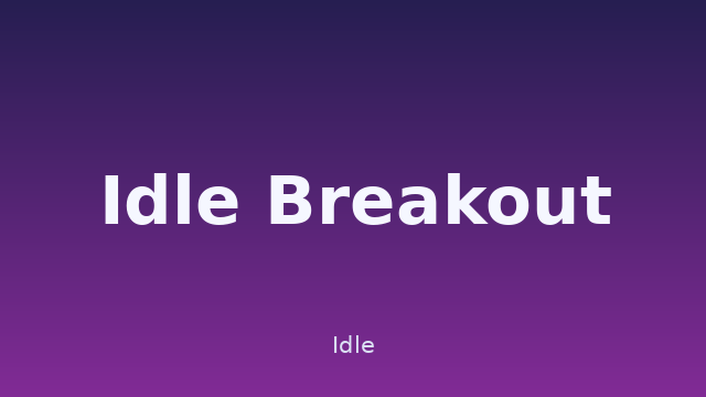 Idle Breakout