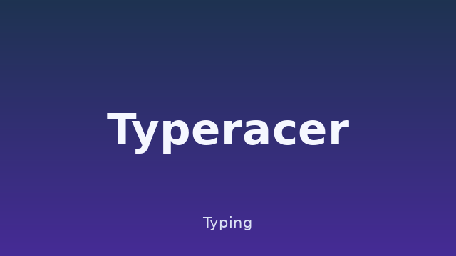 Typeracer